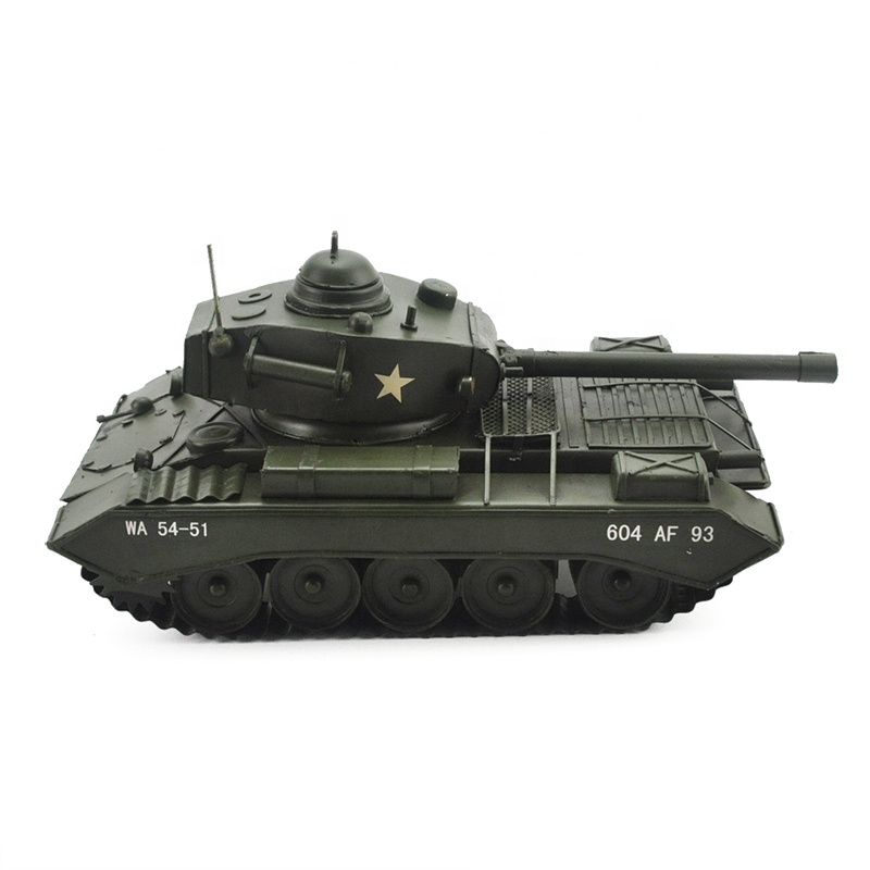 Military-Vehicles-Scale-Handmade-Vintage-Metal-Tank (1)