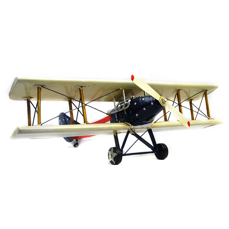 Wholesale-Biplane-Handmade-Vintage-Antique-Airplane-Metal (2)